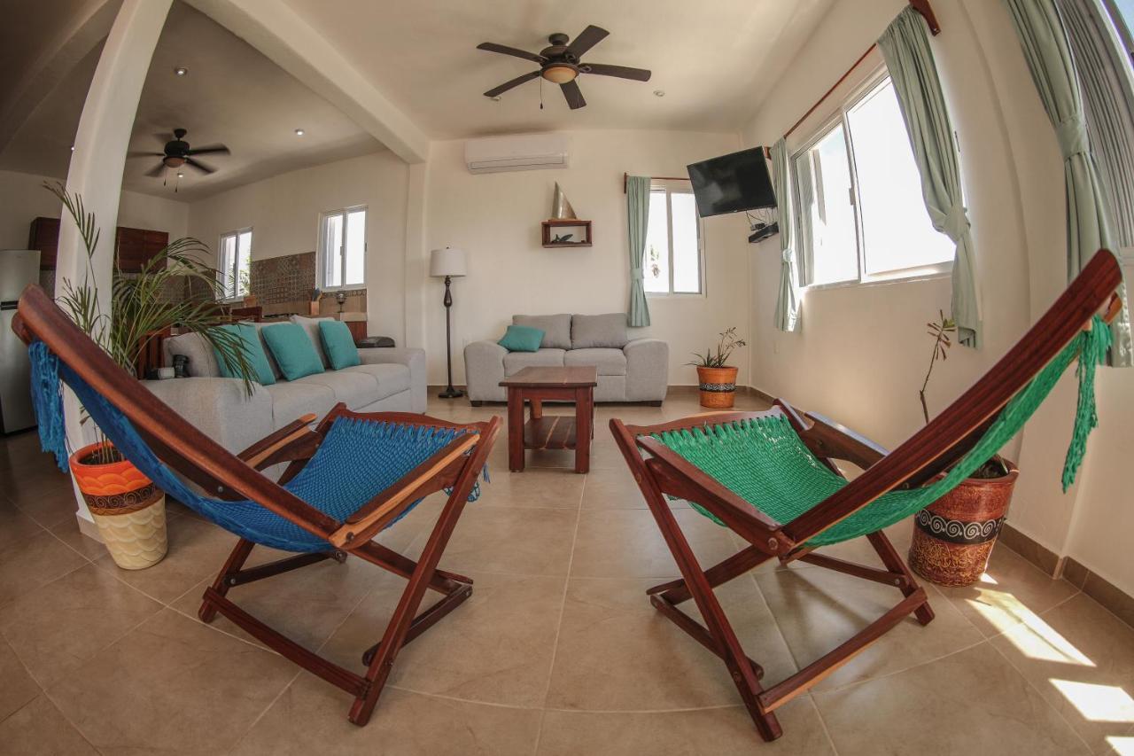 Caribbean Casa Blanca Daire Xcalak Dış mekan fotoğraf